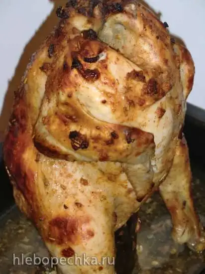 Курица на банке пива (Bierdosen hahnchen)