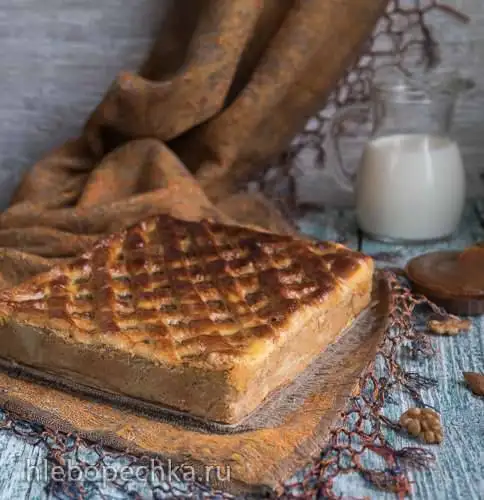 Ореховый торт Энгадин (Pecannusskuchen)