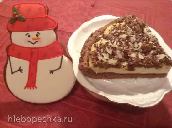 Пирог с какао и творогом (Kakao-Quark-Kuchen)