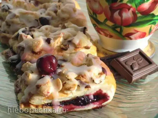 Слоеное пирожное Prasselkuchen