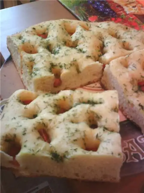 Генуэзская фокачча по-итальянски