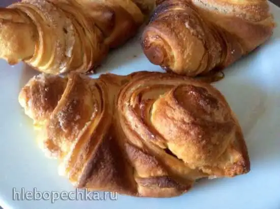 Гамбургские булочки Францбрётхен Franzbroetchen (Bundeslaende - Hamburg )