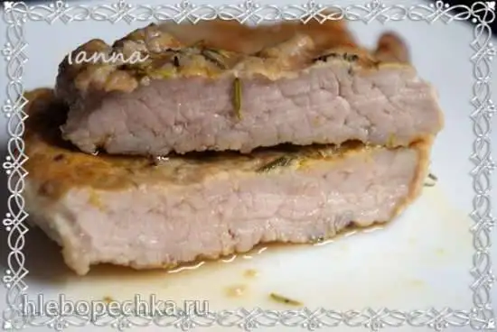 Стейк из свинины (корейка) в мультипекарнях Brand