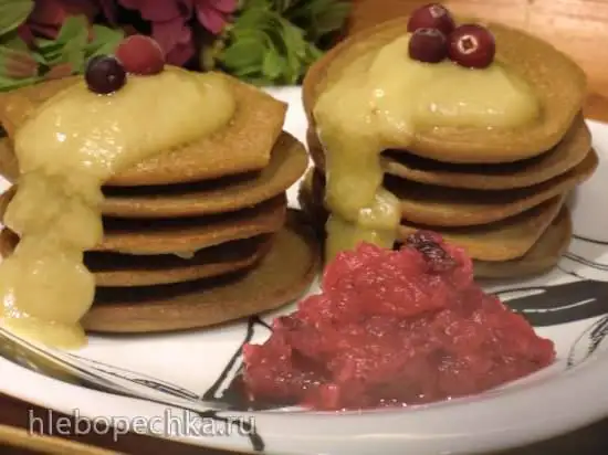 Вестфальские гречневые оладьи (Westfаlischer buchweizenpfannkuchen)