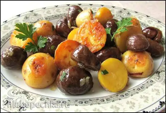 Картофель с каштанами (Maroni-Kartoffeln)
