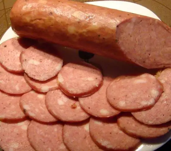 Колбаса свиная