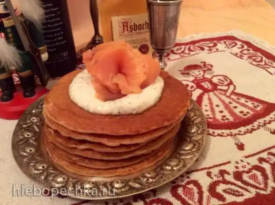 Гречишные Блины из Саксонии (Buchweizenpfannkuchen)