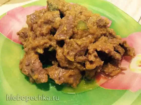 Гуляш по-русски (кухонная машина ProfiCook mkm-1074)