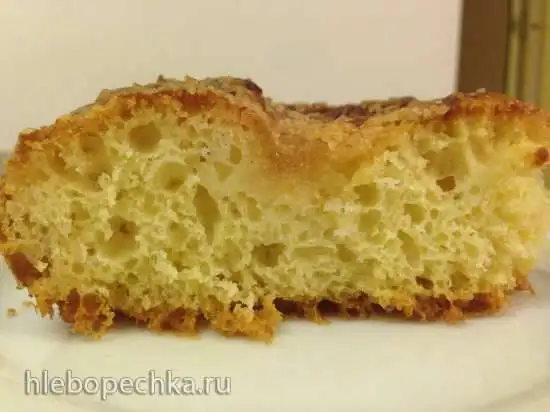 Нежнейший сахарный пирог