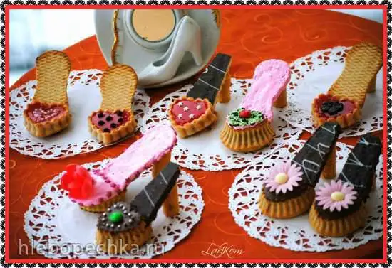 Маффины «Туфельки» (Muffin-Schuhe)