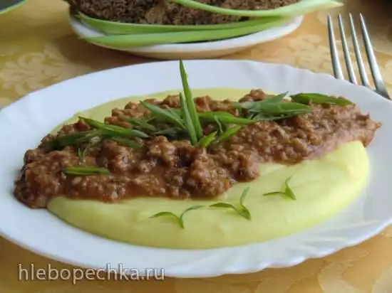 Мясной соус «Чиновничья подлива» (Beamtenstippe)