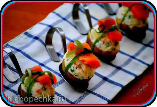 Холодная закуска «Фаршированный картофель» (Gefuellte Kartoffeln)