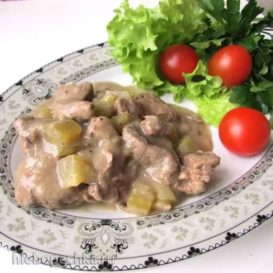 Саксонское мясо с горчицей (Saechsisches Senffleisch)