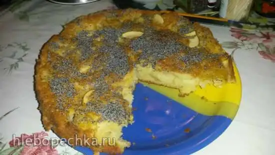Яблочный пирог-кекс
