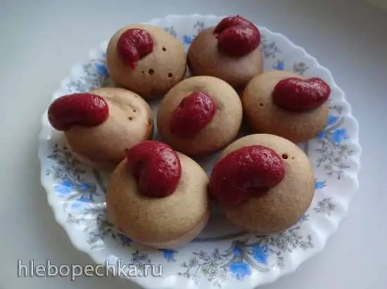Булочки диетические с начинкой