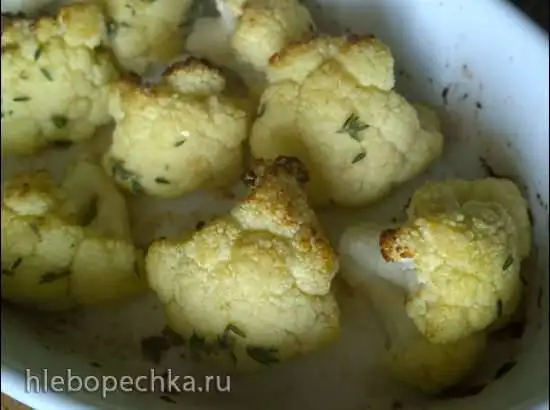 Запечённая цветная капуста