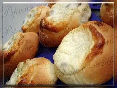 Ватрушки с замесом в хлебопечке