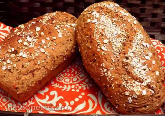 Зерновой хлеб с чечевицей