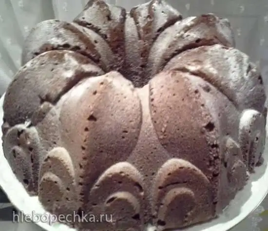 Бананово-арахисовый кекс
