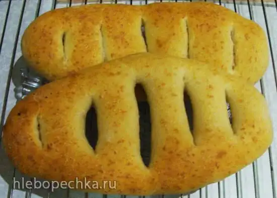 «Шустрый» французский сырный хлеб