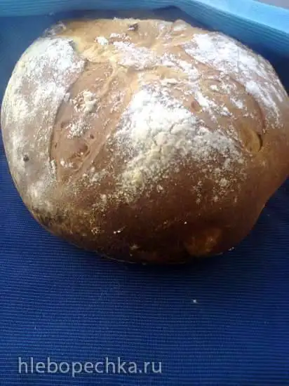 Молочный хлеб с черносливом