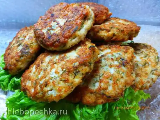 Быстрые котлеты «Куриные творожники»