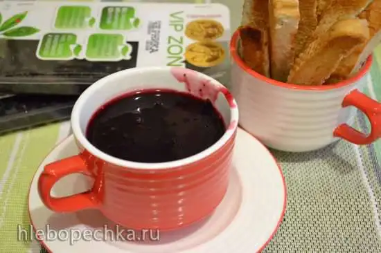 Кисель из сушеной черники (вторая степень поста)