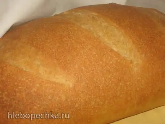 Хлеб с цельнозерновой мукой на жидких банановых дрожжах