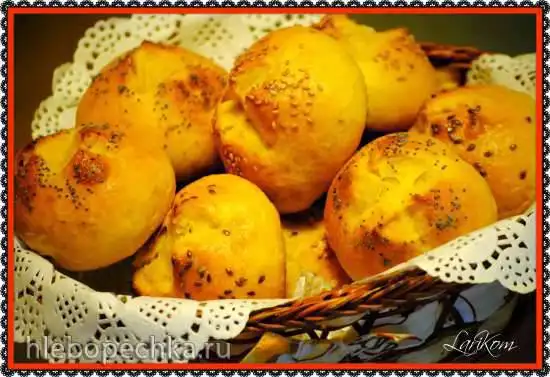 Булочки морковные