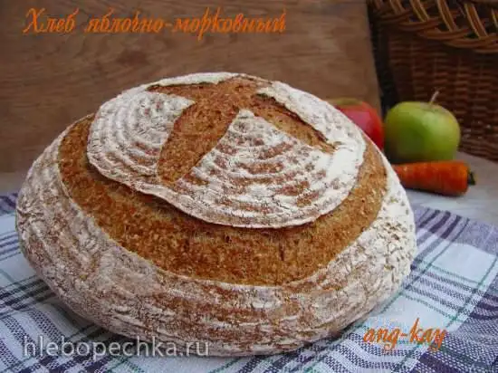 Хлеб яблочно-морковный