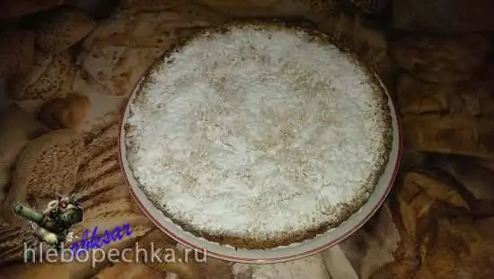 Пирог со штрейзелем и джемом