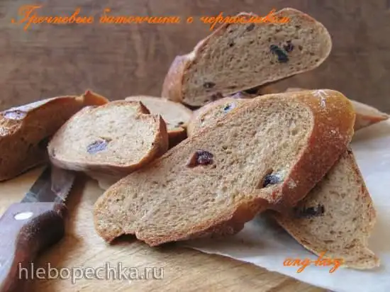 Гречневые батончики с черносливом