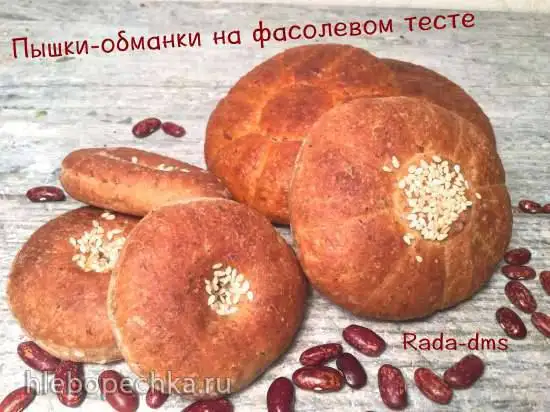 Искусственные пышки-обманки на фасолевом тесте