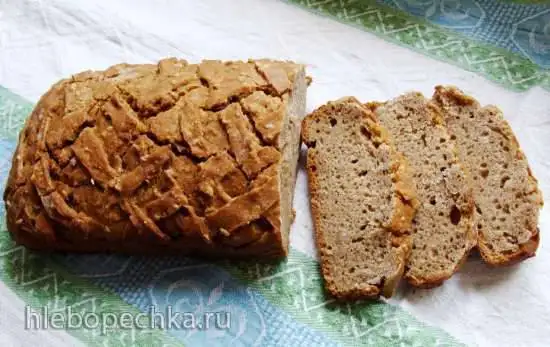 Ржано-пшеничный хлеб с пророщенной пшеницей