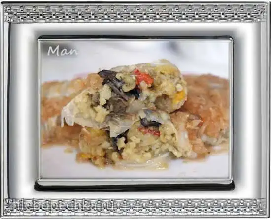 Голубцы с грибами и ячкой (мультиварка Philips HD3197)