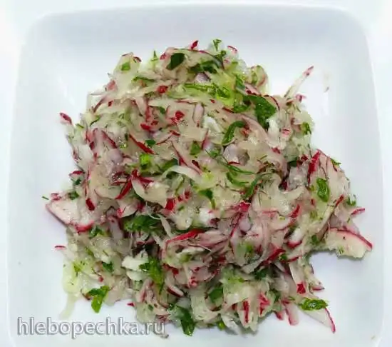 Салкын ашамлык (Быстрый салат)