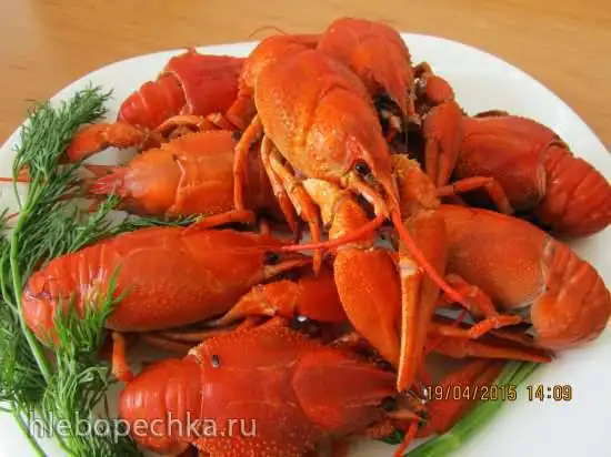 Раки вареные