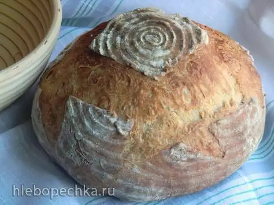 Пшеничный хлеб 1сорта на деземе (духовка)