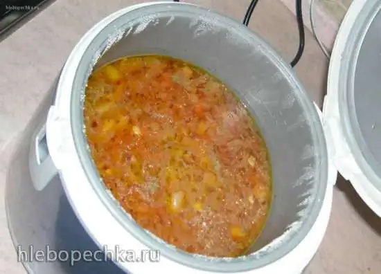 Борщ вкуснющий в мультиварке Panasonic