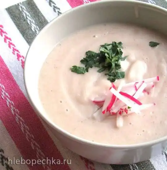 Суп из редиски