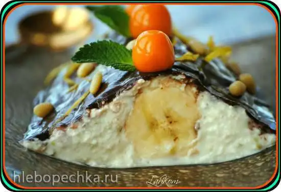 Банан в творожной шубке