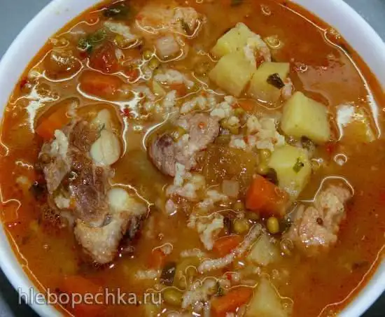 Похлебка из маша и риса