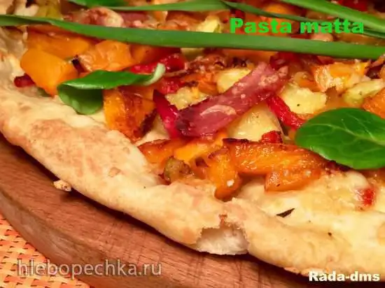Итальянское постное «безумное» тесто (Pasta matta)