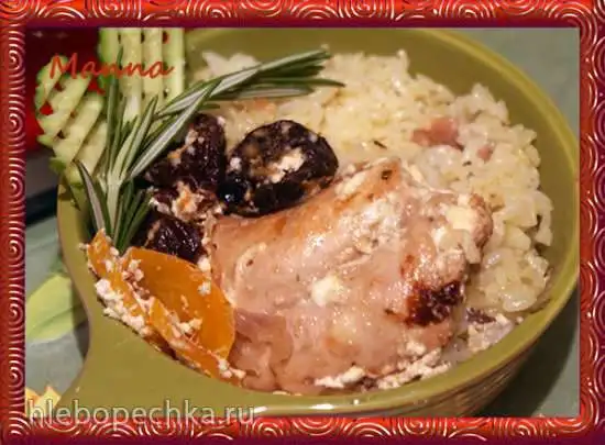 Кролик с черносливом (мультиварка KitchenAid)