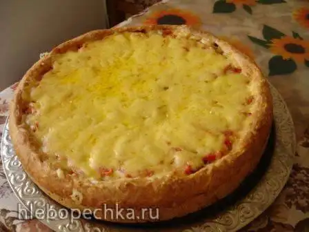Очень вкусный пирог с баклажанами
