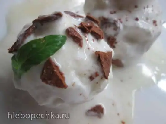 Дынно-лимонное мороженое