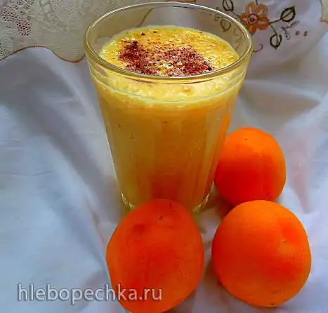 Ласси из желтых помидоров  с абрикосом и сумахом