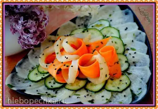 Карпаччо из дайкона