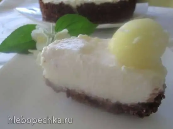 Дынный торт-мороженое