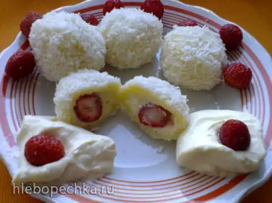 Клубничное рафаэлло